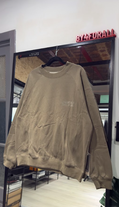 Essentials Buzo Essentials marron — Buzos