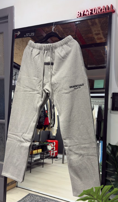 Essentials Pantalon Essentials gris — Pantalones
